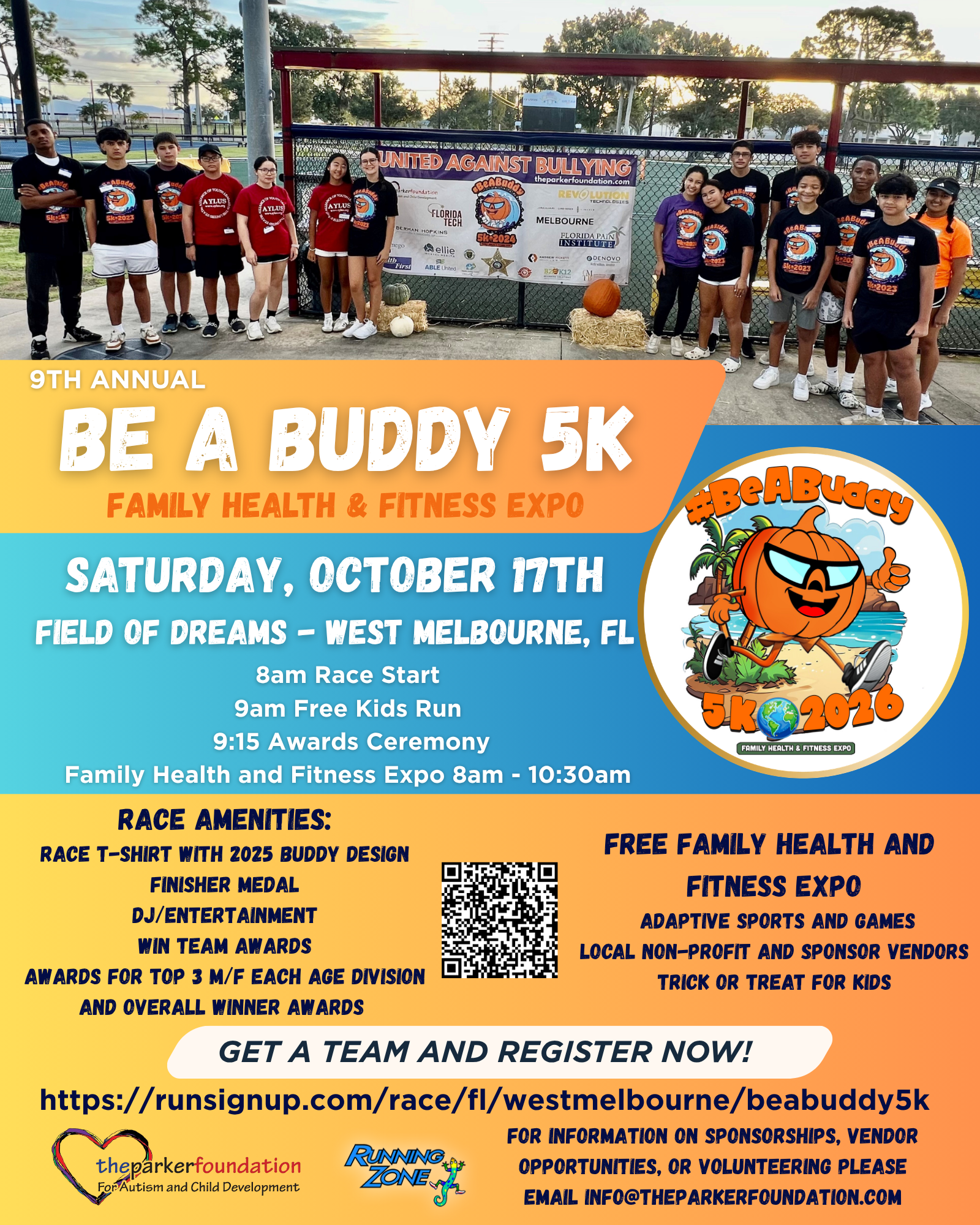 Be a Buddy 5K flyer